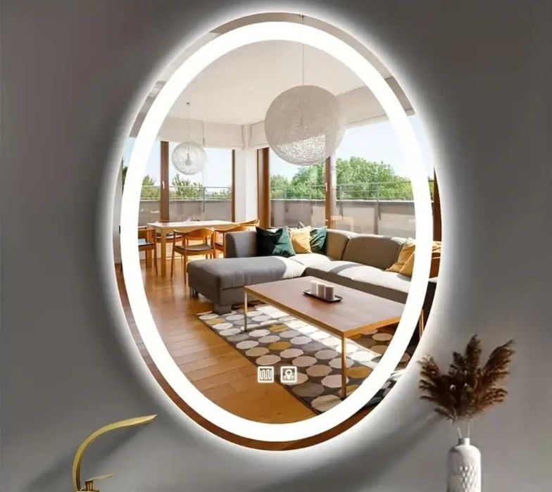 Lustro lazienkowe led 60x40 nowe