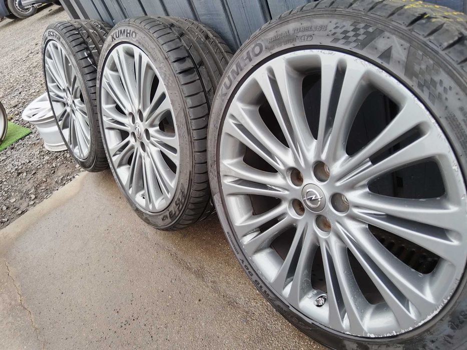 [A111] ALUFELGI 19'' 5x105 ORYGINAŁ OPEL Astra J,K,Mokka+Czujniki Ciśn