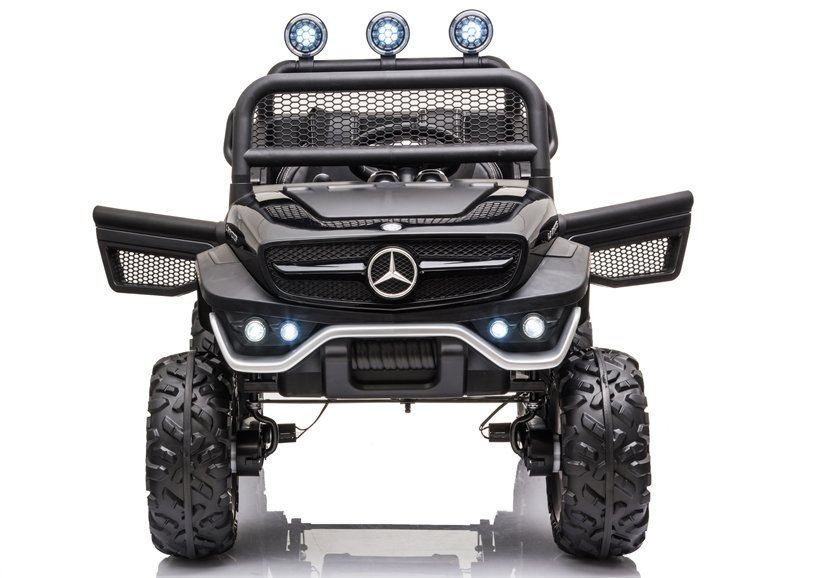 Auto samochód  na Akumulator Mercedes Unimog S Czarny