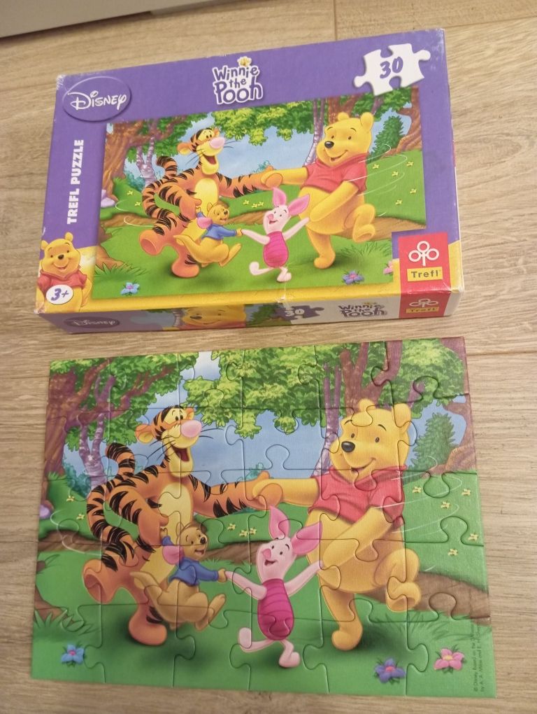 Puzzle Kubuś Puchatek 30 elementów