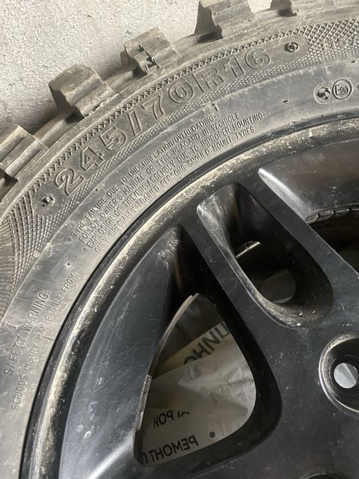 5 127 245/70/16 jeep колеса в зборі