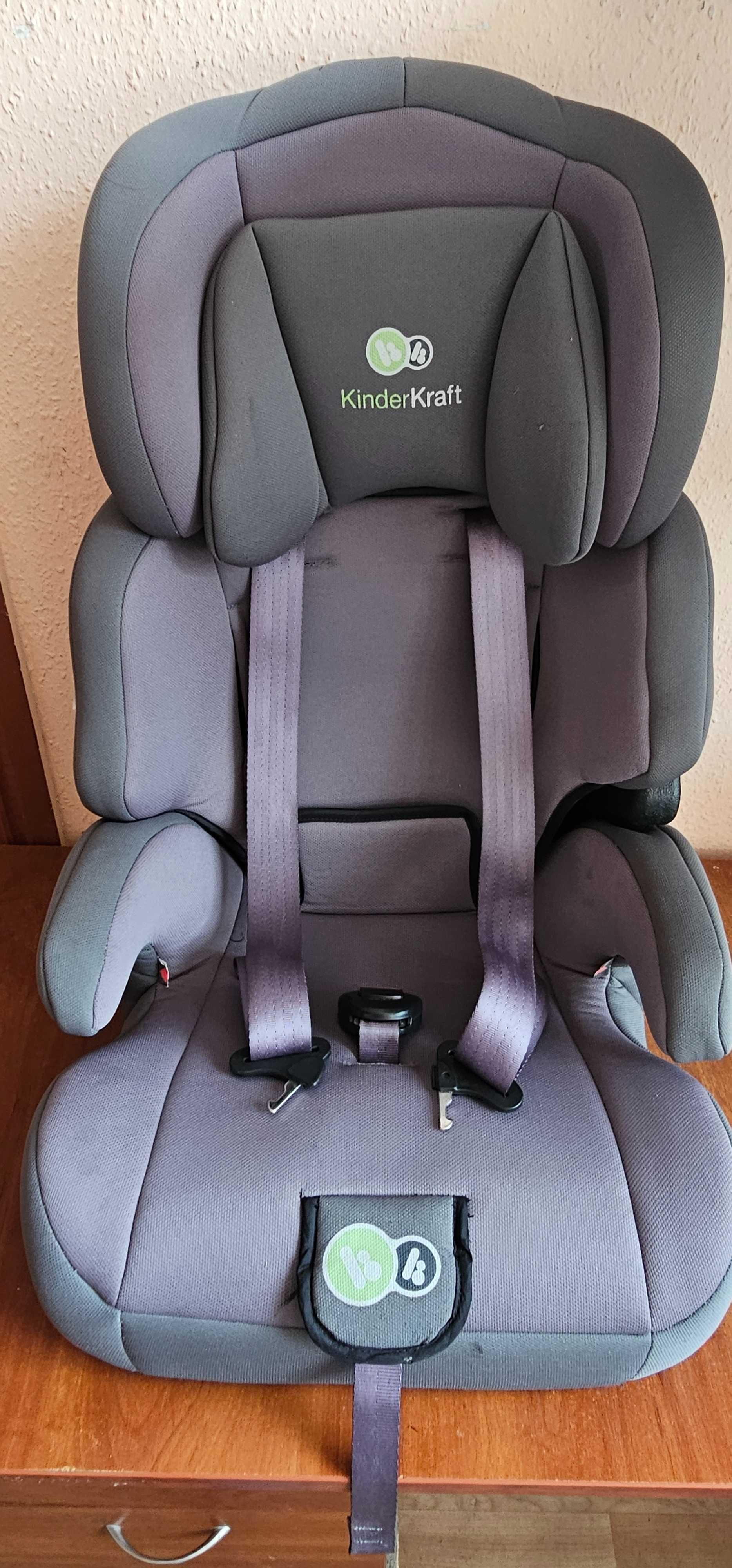 Автокресло Kinderkraft Comfort Up серый grey