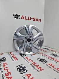 NOWE alufelgi PEUGEOT 17" 5x108:308,407,508,5008,605-Srebrne Nowe logo