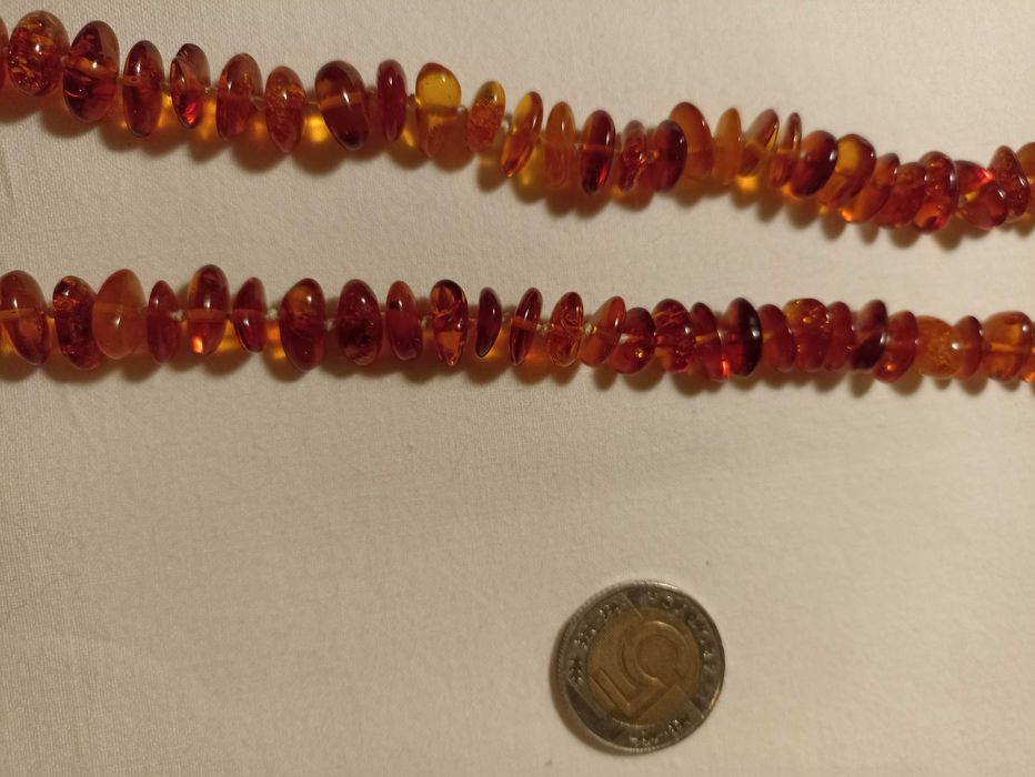Korale bursztynowe