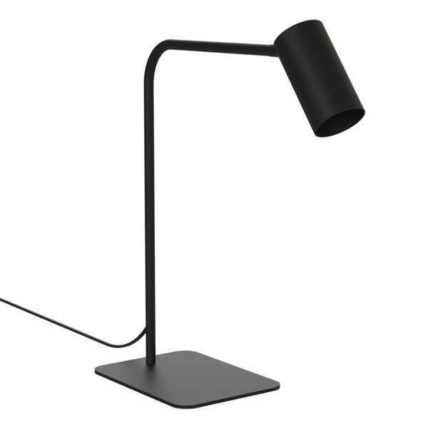 Lampa stojąca biurkowa MONO wys. 40cm 10W GU10 | czarny