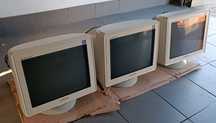 3x Retro monitor CRT 17" Samsung SyncMaster - 2szt 793DF i  1szt 795DF