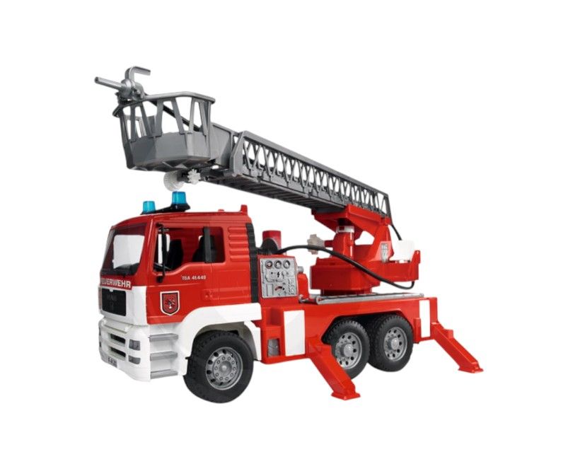 Bruder MAN Wóz strażacki z drabiną i pompą wodną  model Gaśniczy 02771