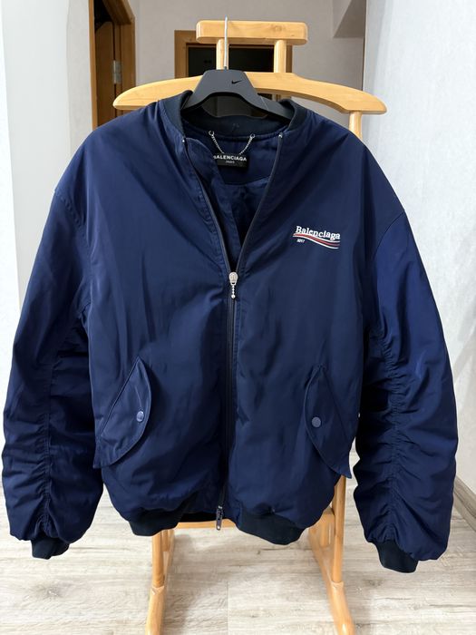 Бомбер Balenciaga (оригинал). Оверсайз на M (50)