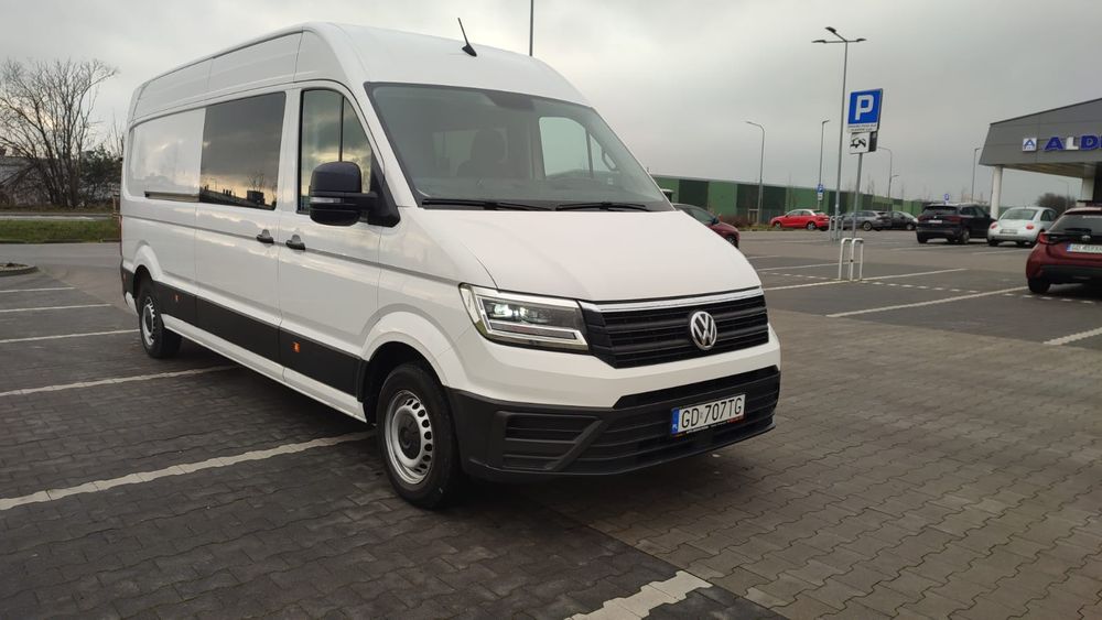 VW crafter polski salon pierwszy wł. 2.0tdi 140km stan idealny kamper
