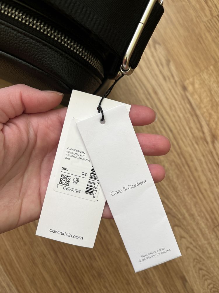 Продам сумку Calvin Klein, оригінал, широкий ремінь