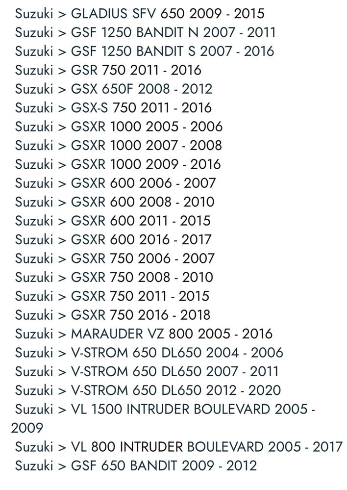 Retificador Gsxr/v-strom entre outras Suzuki