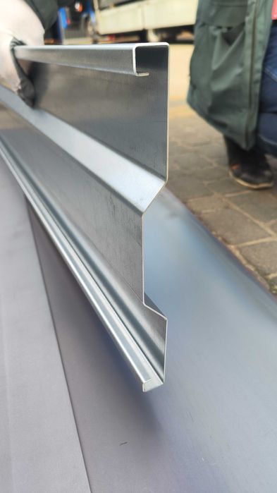 Blacha na Burty NADSTAWKI 2 mm duży trapez długość 220cm wysokość 27cm