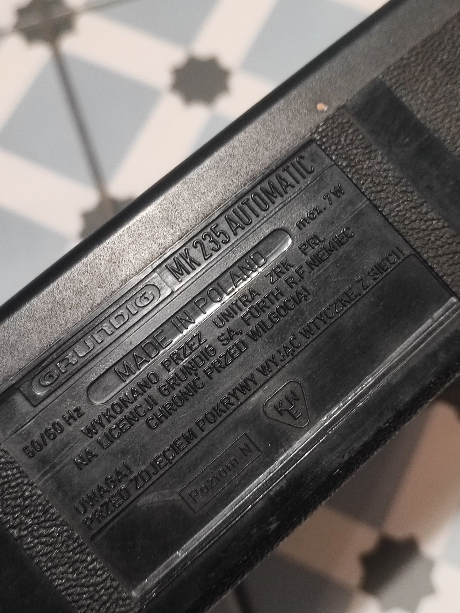 Magnetofon MK 235 Automatic Grundig z PRL-u UNITRA retro rarytas!