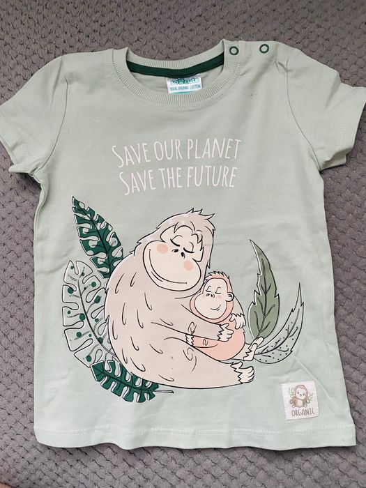 Bluzka t shirt malpka