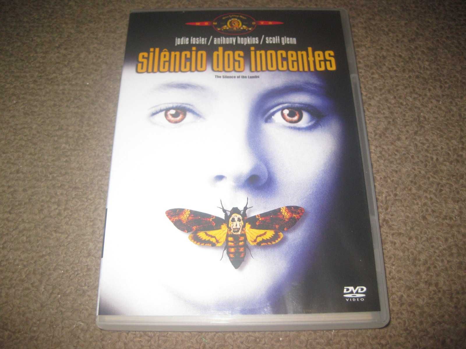 DVD "O Silêncio dos Inocentes" com Anthony Hopkins