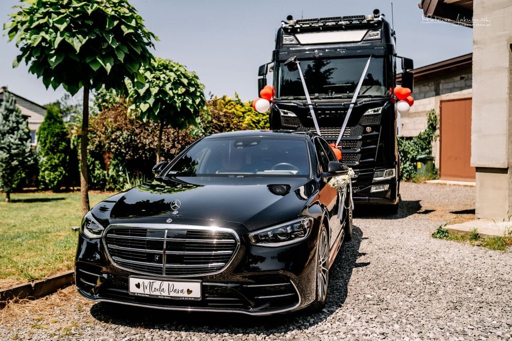 Auto do Ślubu, auto z kierowca