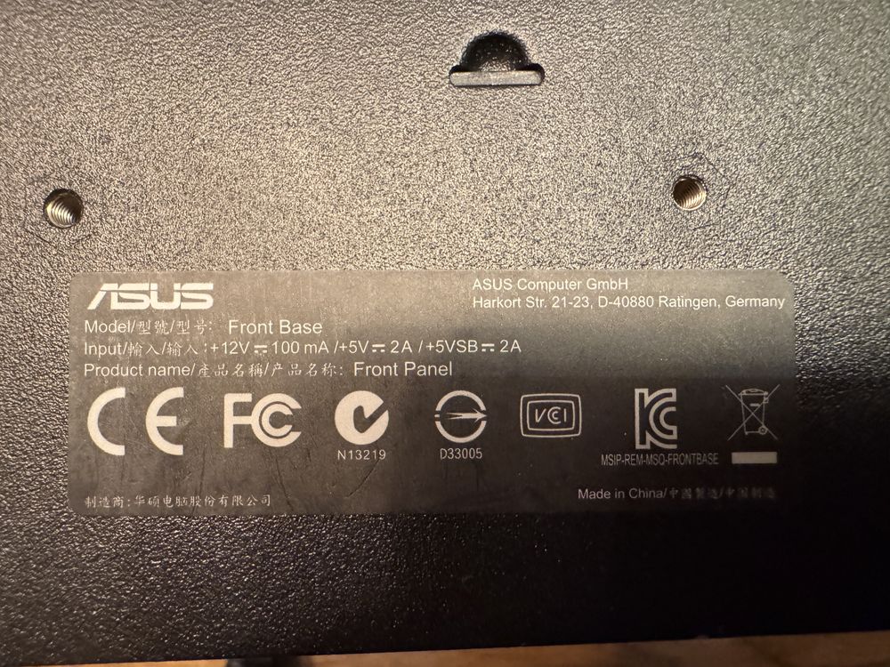 Asus ROG Front Base