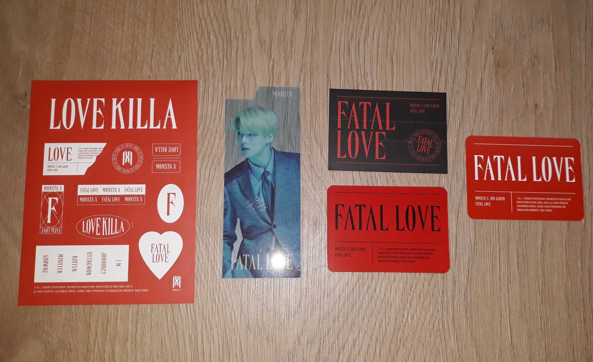 Álbum Kpop Monsta X - Fatal Love