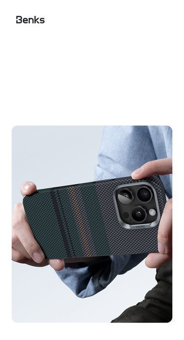 Etui Magnetic Armor Pro Aurora Kevlar 600D (CC65) do Iphone 16 Pro