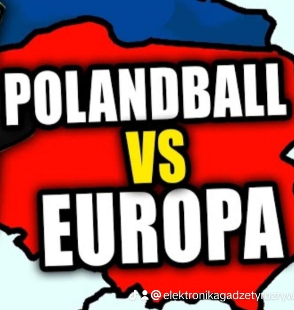 Polandball Countryball POLSKA TIK TOK MEM