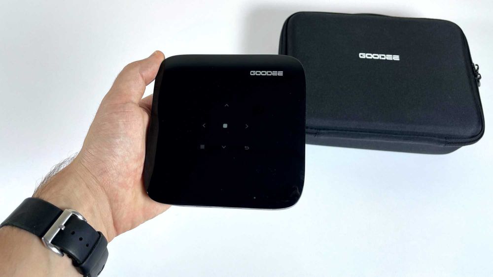 GooDee A2 DLP Wi-Fi Міні проектор 720P з батареєю на 3 години +штатив