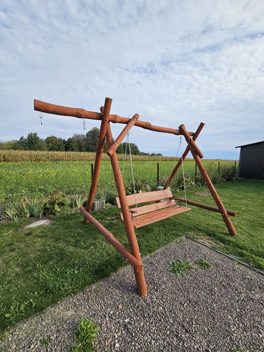 Huśtawka ogrodowa podwójna