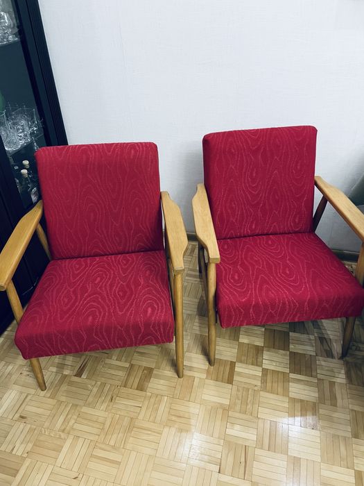 2 Fotele Radomsko PRL lata 60 -te