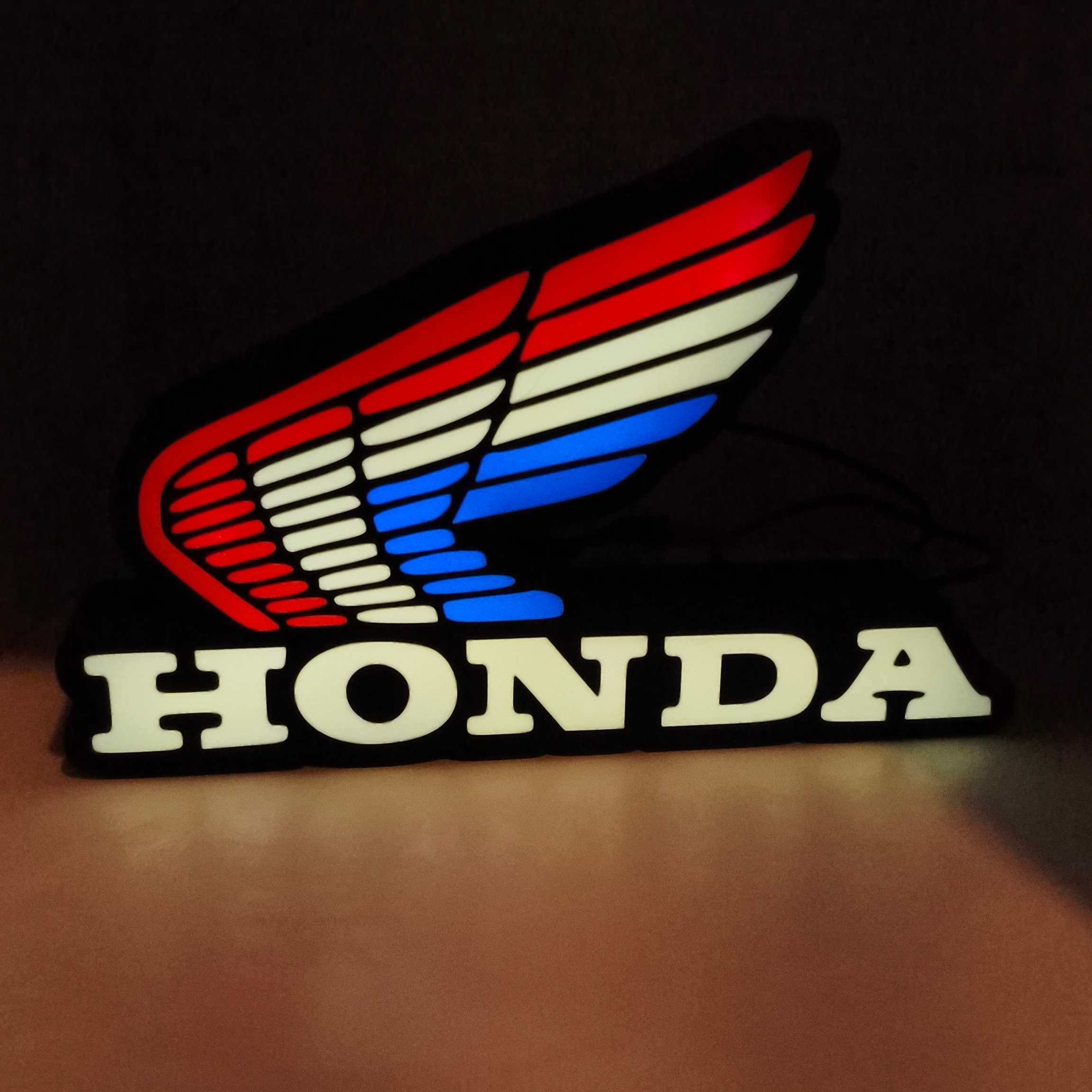 Luminária Honda com USB e interruptor