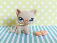 Littlest Pet Shop LPS unikatowy kot Shorthair #318 pop