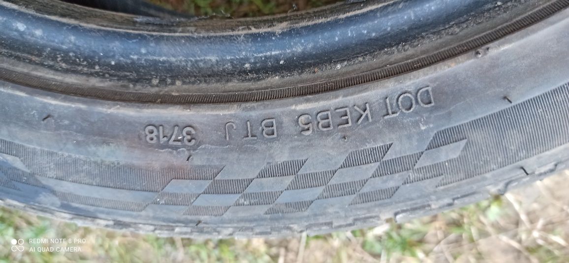 Шини пара 215/45 r17 JINYU 2018 рік 6.5мм