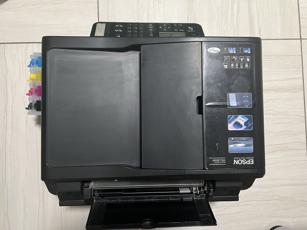 Принтер кольоровий Epson BX305F + СНПЧ