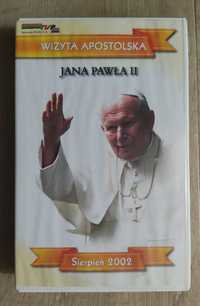 Jan Paweł II wizyta apostolska sierpień 2002 kaseta VHS Video
