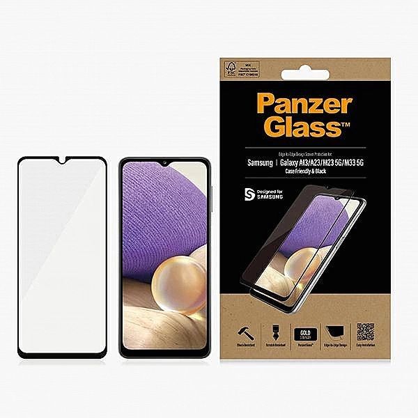Szkło hartowane PanzerGlass E2e Regular na Samsung Galaxy A12 / A23 /