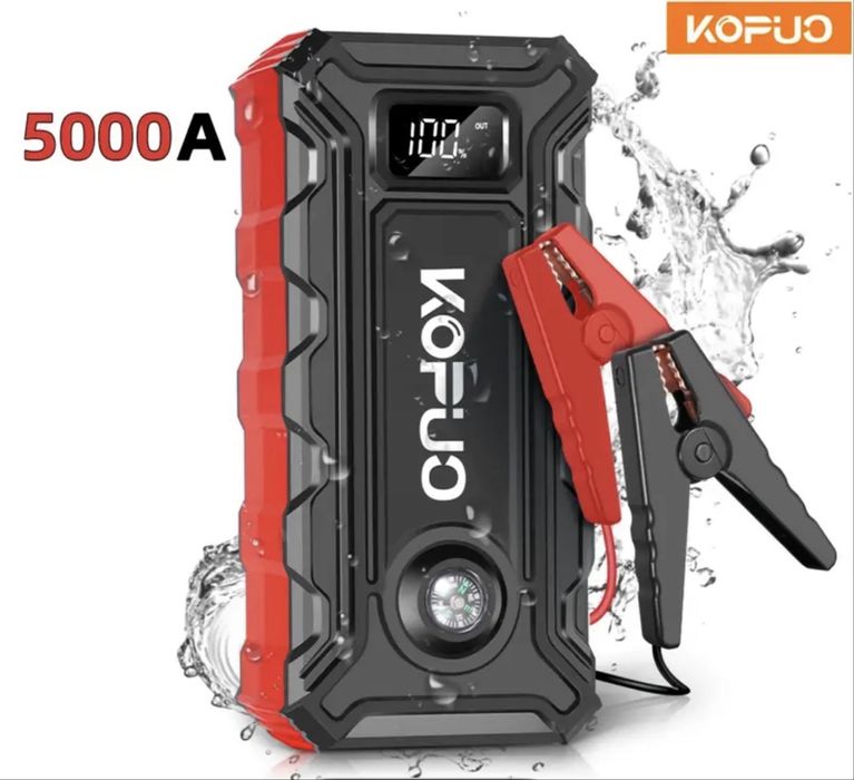 Пусковий пристрій для авто. Бустер для авто. Бустер, павер, фонарик.