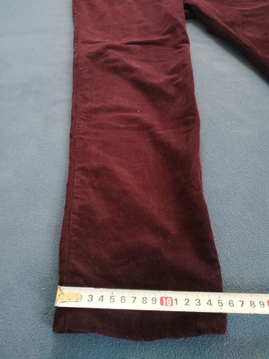 Брюки вельветовые в рубчик женские б/у