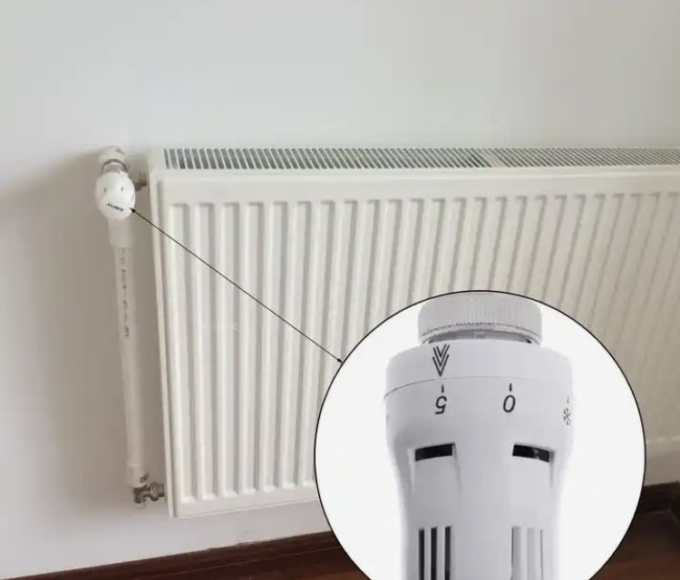 Válvula termoestática para radiador aquecimento central