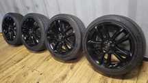 Alufelgi Opel 4x100 17" z oponami 215/45 R17 Corsa D E Adam OPC