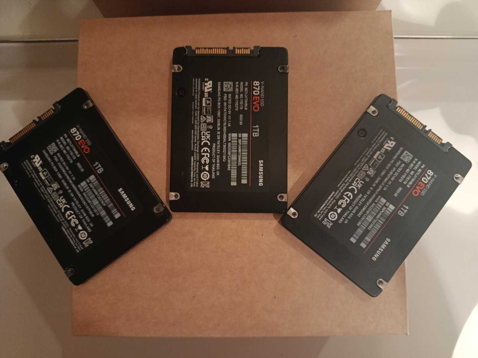 Накопитель SSD 2.5" 1TB 870 EVO Samsung (3 шт.)