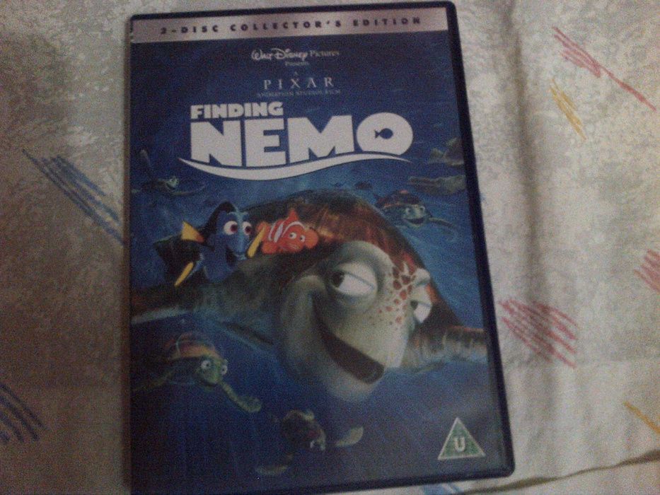 лицензионный DVD диск "Finding Nemo" + 1 диск о съемках мультика