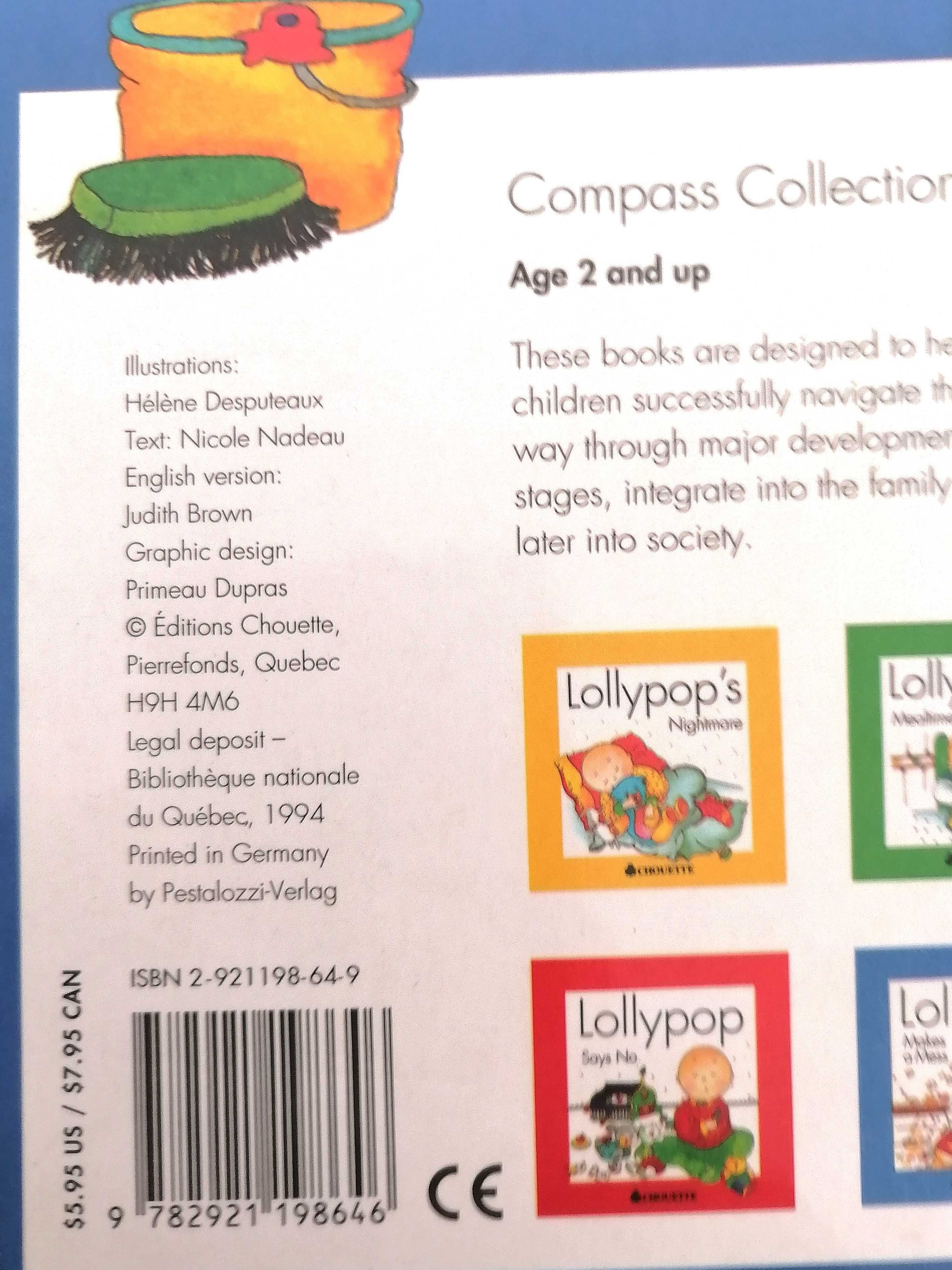 Livro infantis Criança Lollypop em Inglês