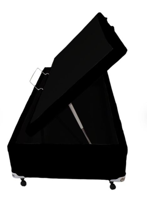 Cama de solteiro + arrumação