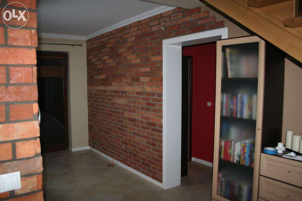 Sciana z cegły - płytki dekoracyjne, stara cegła