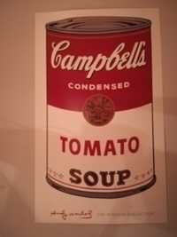 Campbell tomato soup plakat