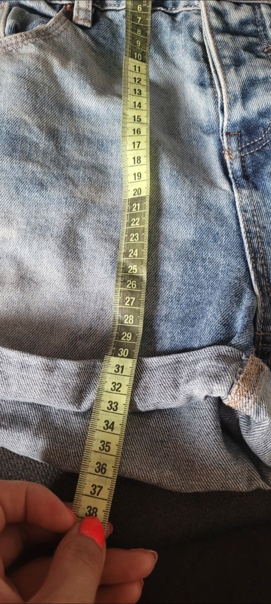 Spodenki jeans, szorty 36 38