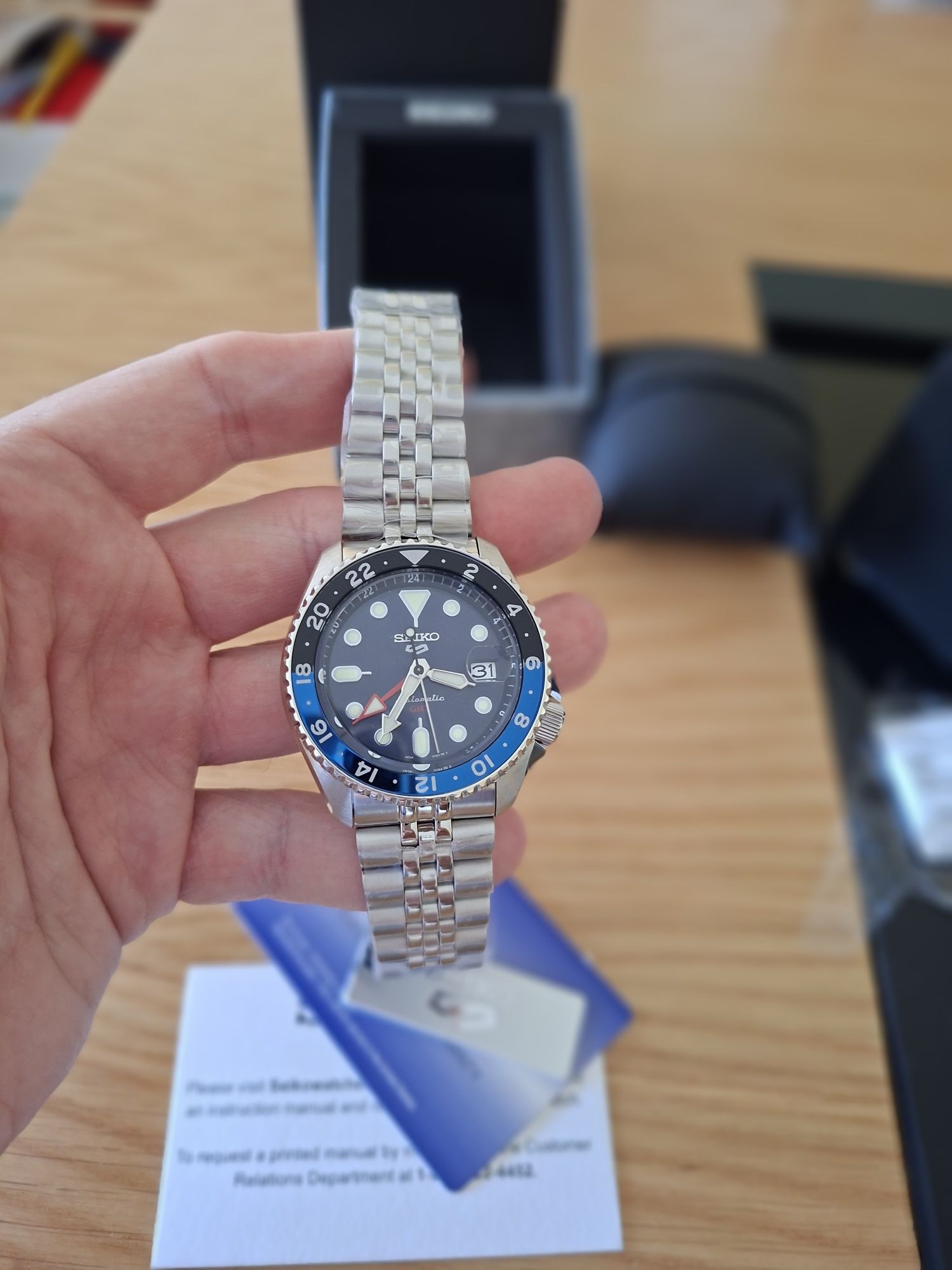 Relógio Seiko  automático 5 Sports Novo