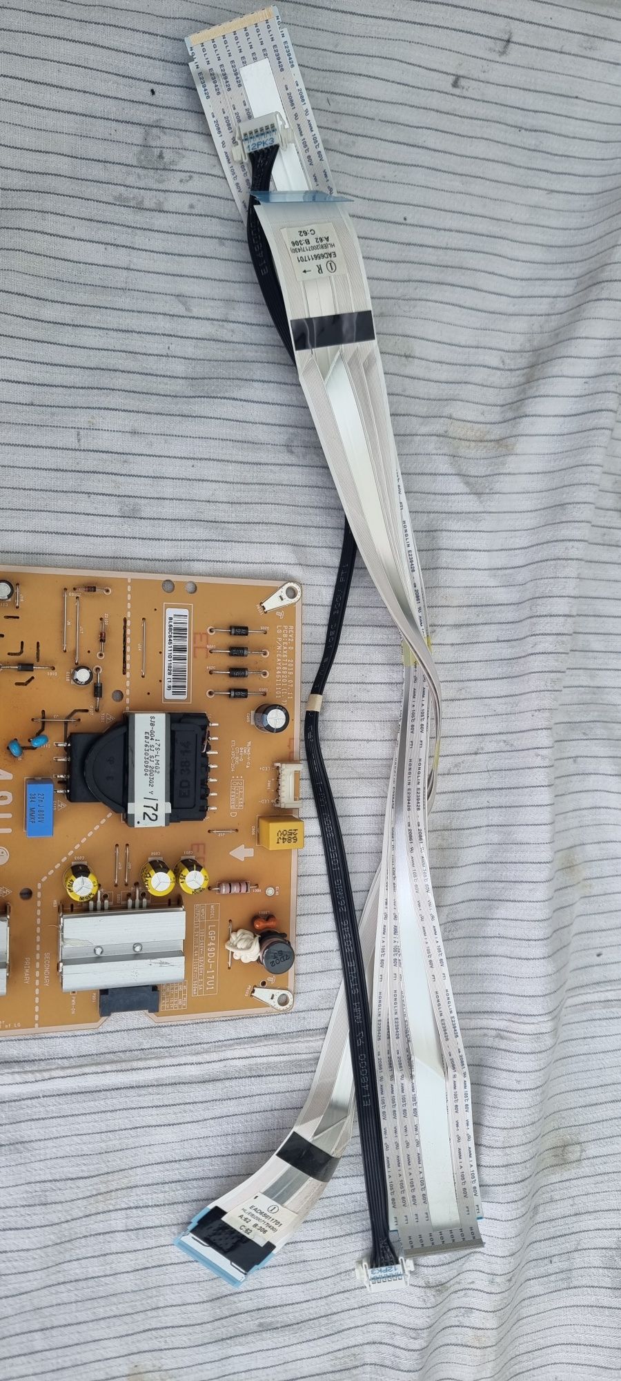 Tv lg peças board fonte wifi colunas cablagem