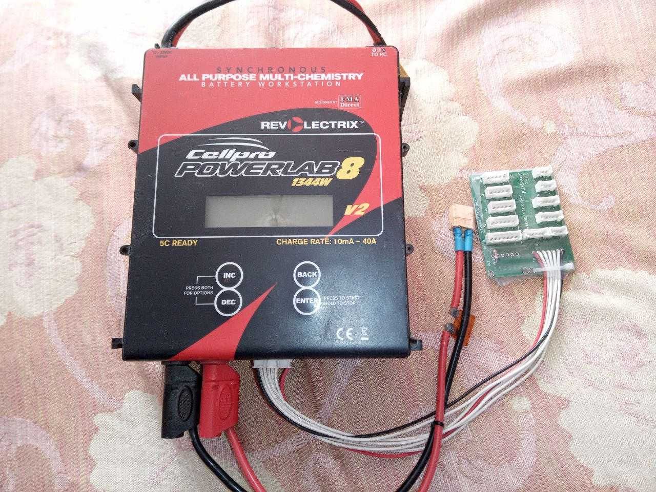 Зарядка потужна LiPo 8S 1344Вт 40A