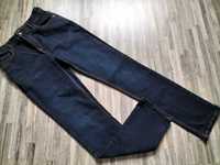 jeansy spodnie jeansowe tu 164 materiał rozciągliwy super stan