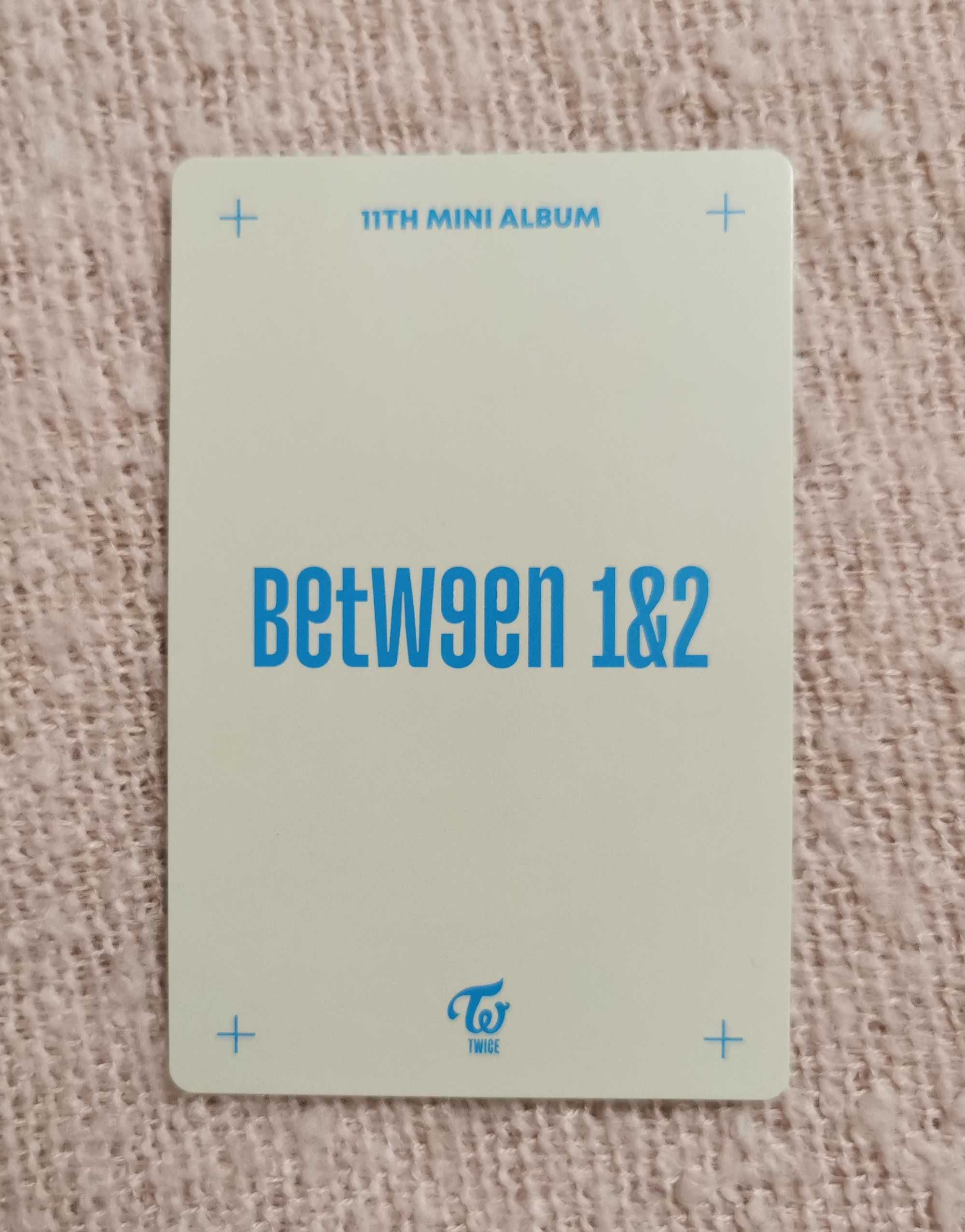 Twice Tzuyu - POB preorder z albumu Between 1&2 wersja niebieska