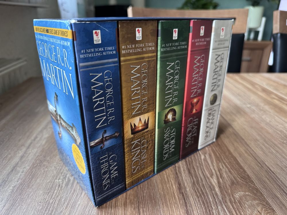 George R. R. Martin. Game of Thrones. A Song of Ice and Fire. Pakiet